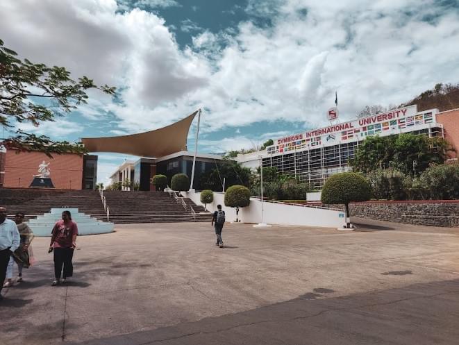 Symbiosis Institute of Digital and Telecom Management Pune Building related Main Entrance Gate photo 3